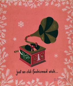 Just An Old Fashioned Wish, Christmas card
